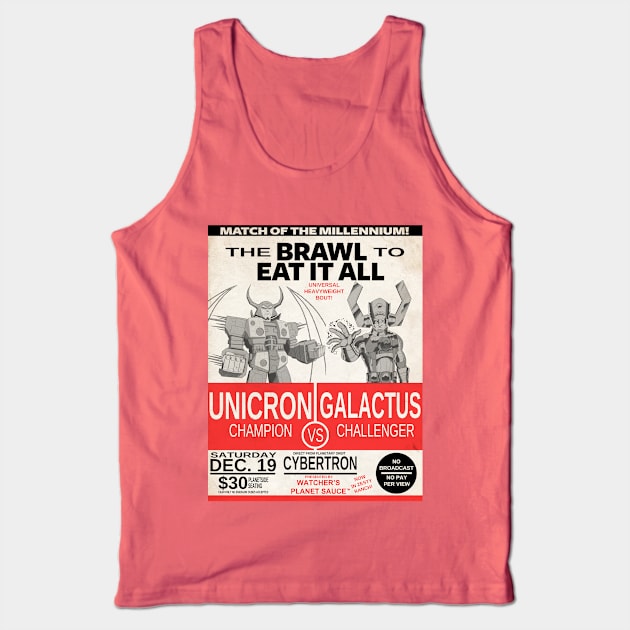 The Brawl to Eat It All! Tank Top by ShinGallon